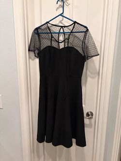 Black vintage medium dress