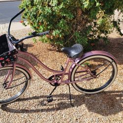 Womens Step-Thru Beach Cruiser