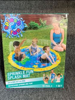 Splash N' Fun 54" Sprinkle Fun Splash Mat