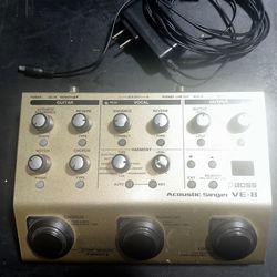 Boss VE-8 Acoustic Singer Effects Processor Pedal