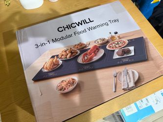 Chicwill 36" x 16" 3-in-1 Modular Electric Food Warming Tray