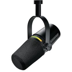 Shure MV7+ Microphones Brand New X 2 With Podcast Arms