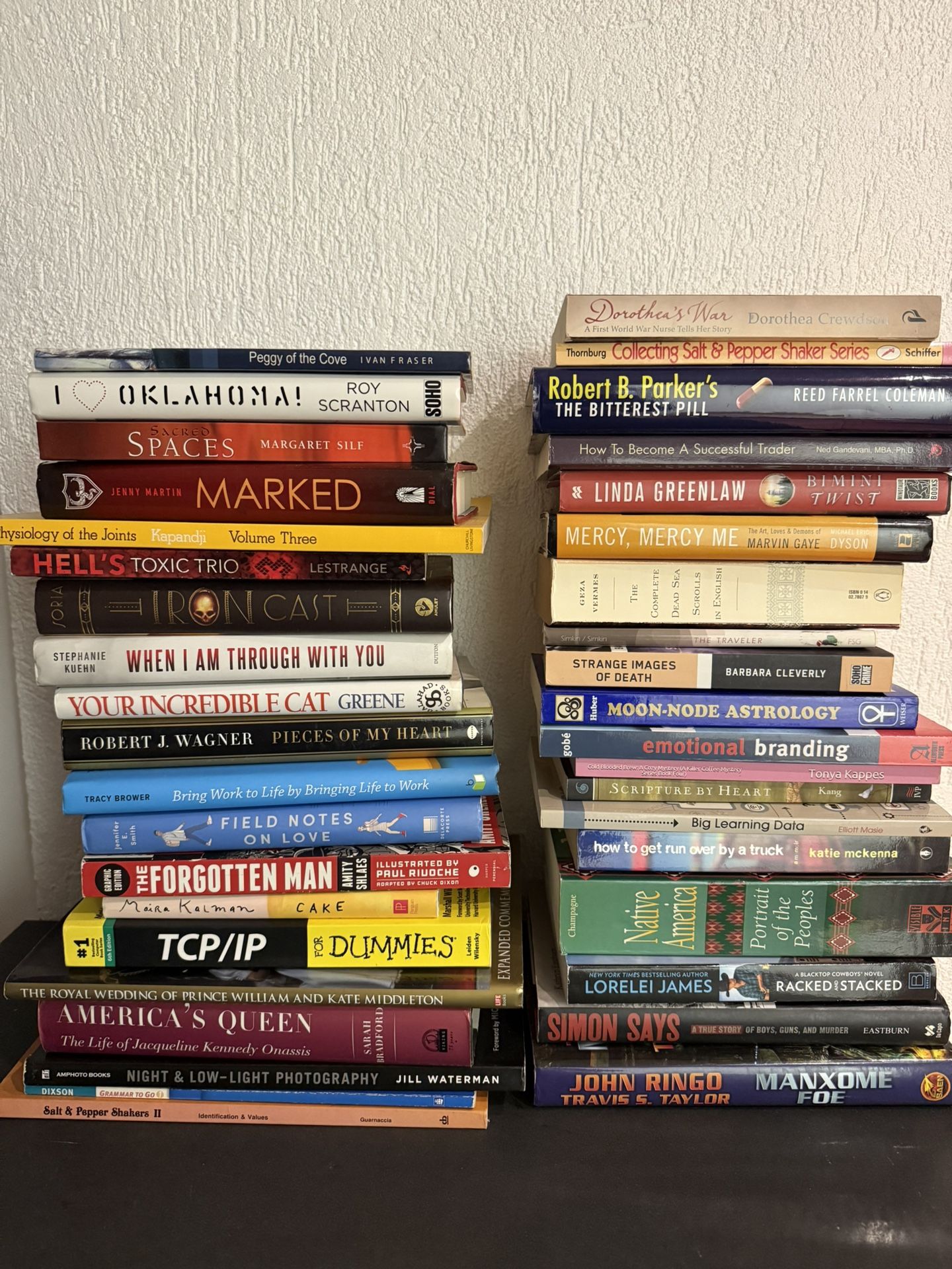 Over 100 Books For Sale. Moving Out.