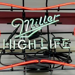Miller High Life Neon Beer Light