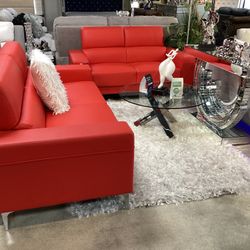 Beautiful Furniture Sofa & Loveseat On Sale Now For $699
