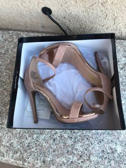 Adesso blush heels size 6 m