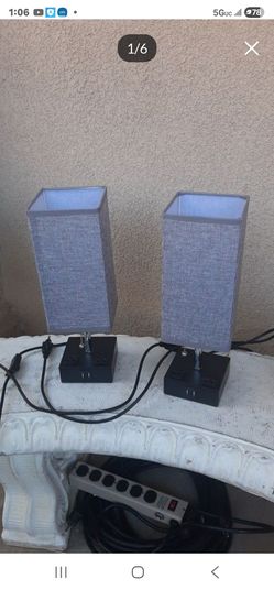 Set Of Two table lamps