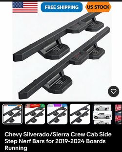 Brand new open box   Rock sliders for 2019 to 2024.