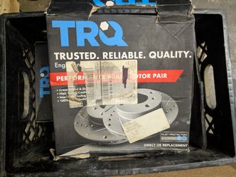 TRQ Rotors and Brake Pads