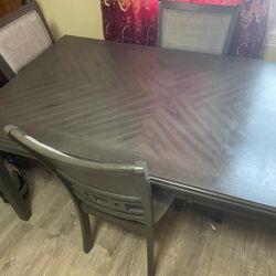 Dining Table Set - 4 Chairs