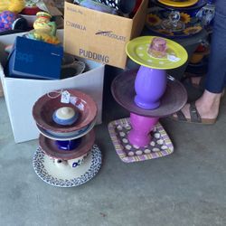 Bird Feeders , He leery Holder’s  Or Pastries  Holders