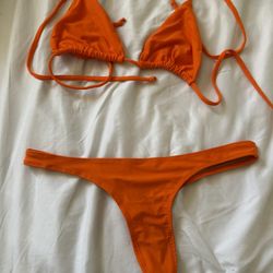 Custom Orange Bikini