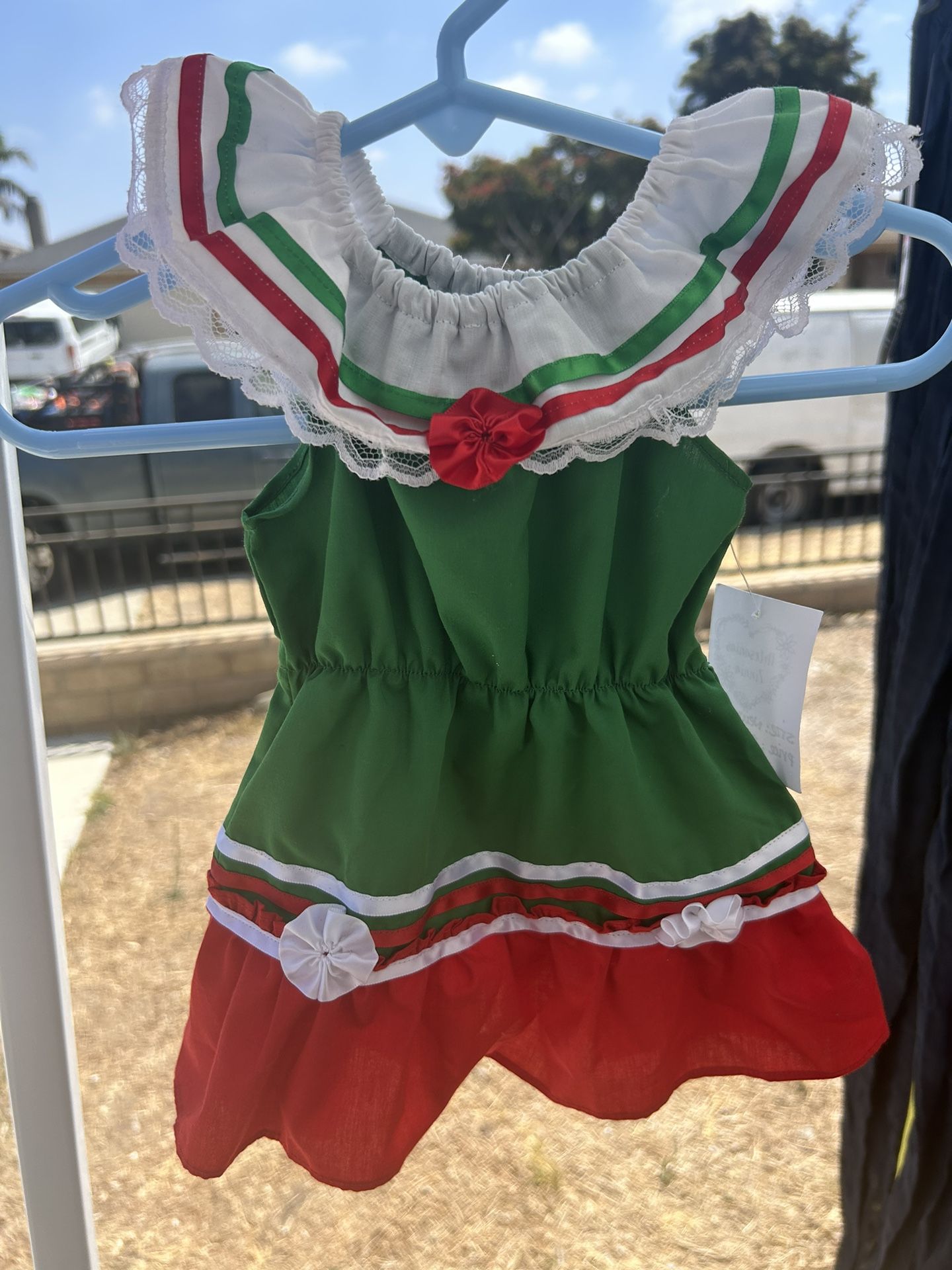 New Mexican Top Dress For Newborn