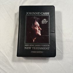 Johnny Cash The Spoken Word New Testament 14 Audio Cassette Tapes Nelson 1990