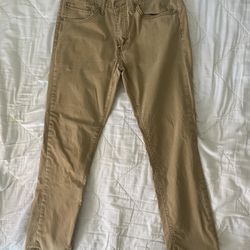 Mens Levi Khaki Jeans