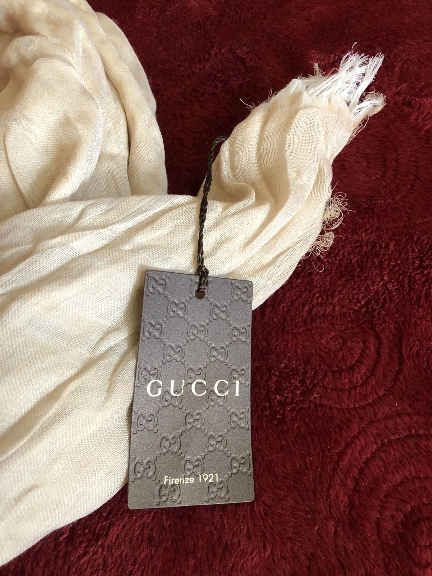 New Gucci scarf-unisex
