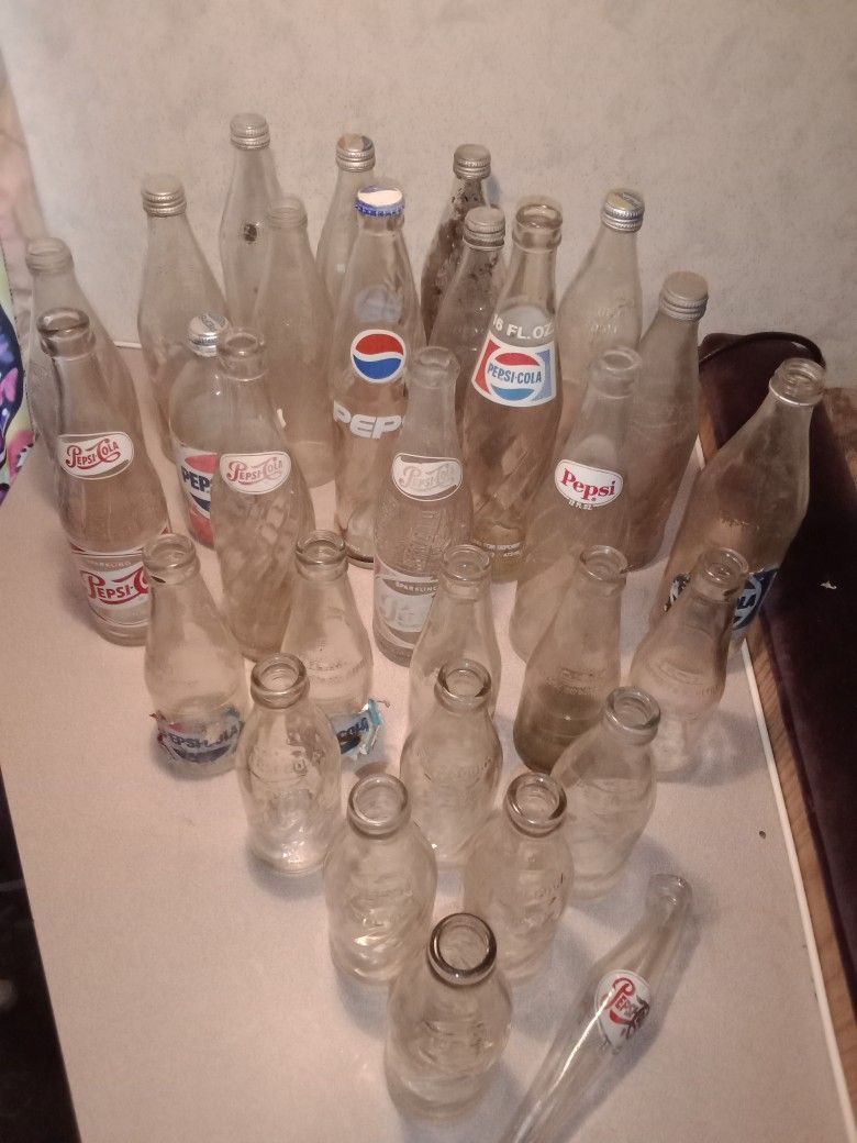 Old Pepsi Bottles