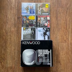 Kenwood DPC-671 Portable CD Player with CDs