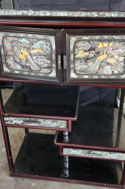 Small living room cabinet storage