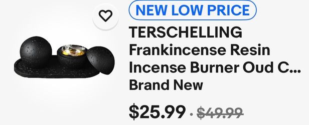 Incense burner, new