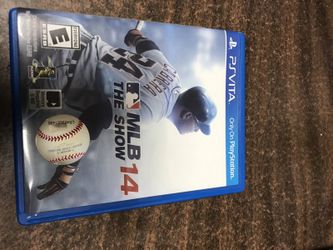 Ps vita game MLB the show 2014