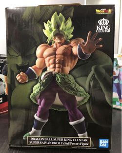 Dragon Ball Z Figura Super King Clustar Super Saiyan Broly (Full Power)