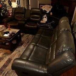 Sectional Sofa With Recliners