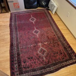 Vintage Turkish Oriental Rug