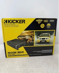 KICKER 46CXA800.1T CAR AUDIO MONO 1CH CLASS-D CX SERIES AMPLIFIER AMP CXA800.1T