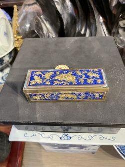 Chinese Cloisonné Bronze Box