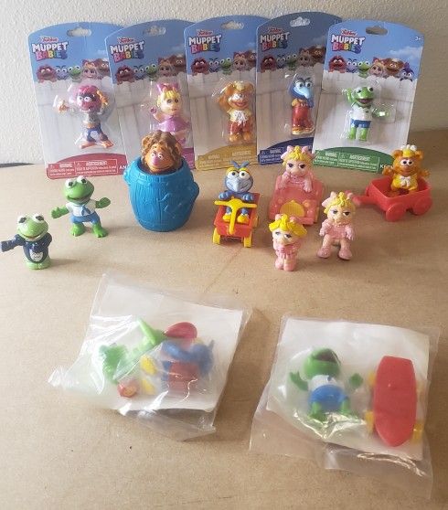 Mixed Lot Of New & Vintage Muppet Babies