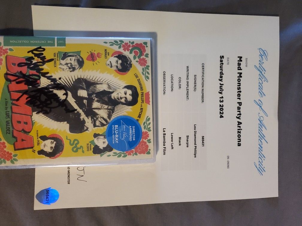 La Bamba Special Edition Blu Ray