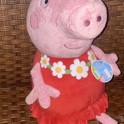 Giant Peppa Pig Plush 2ft - Like New
