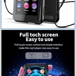 16GB MP3 Player with Bluetooth 5.3