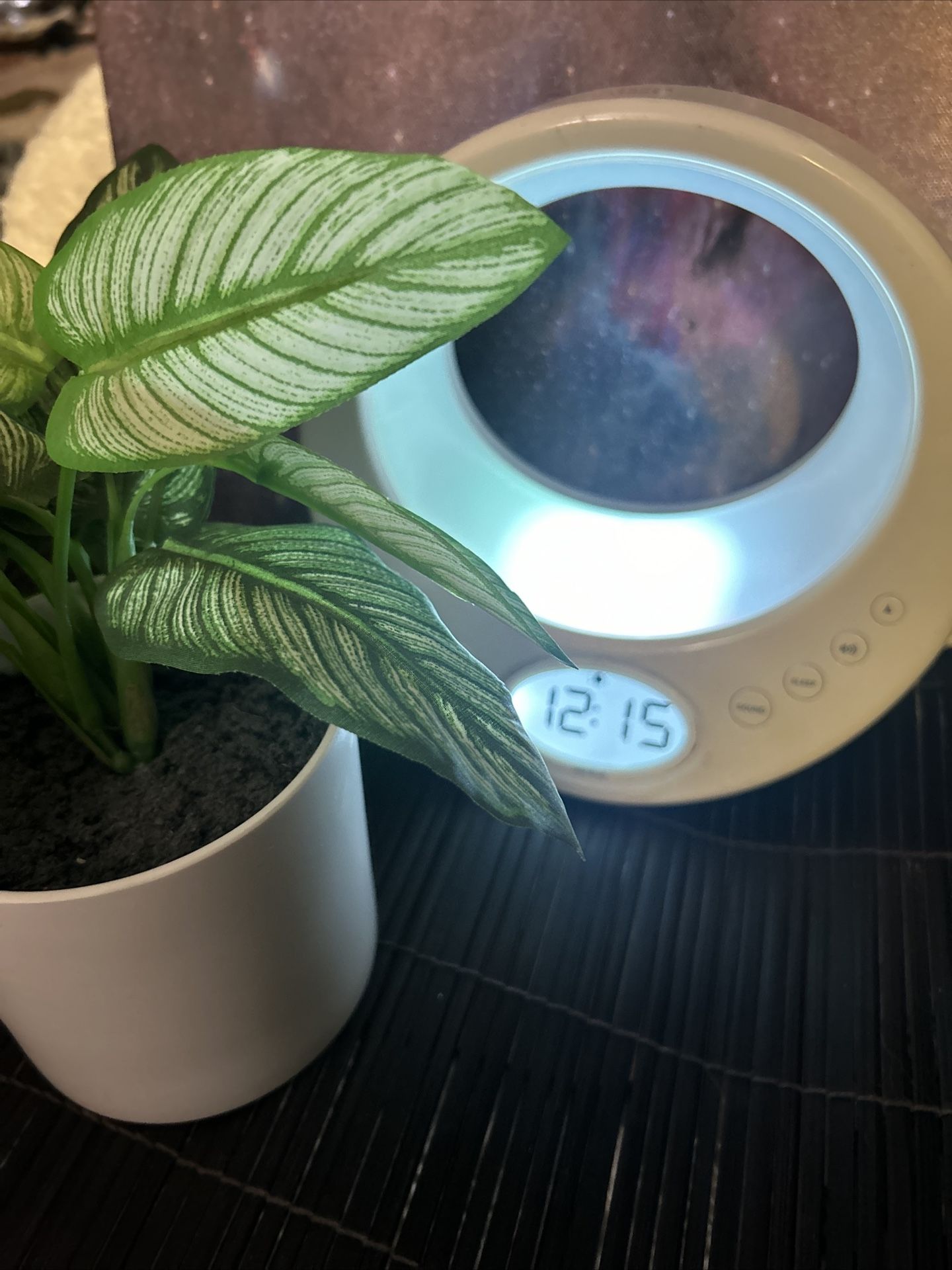 Verilux Rise & Shine Alarm Clock and Sleep System - White Tested and Working