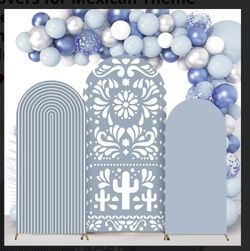 LOT 75+ Piece Cielito Lindo Small Wedding Decorations Dusty Blue Decoraciones Boda Azul