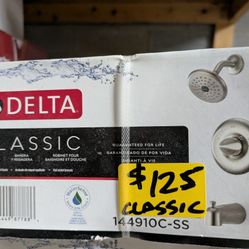 Delta Classic Tub And Shower Faucet.