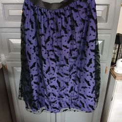 Nuevo Para Dama Falda Y Sombrero  De Bruja  Medida Chica / Mediana