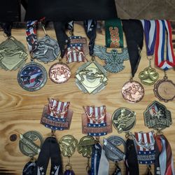 Wrestling medals and More medals
I am willing to sell these individually
These are good quality medals