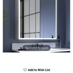 Medicine Cabinet Led  30Wx32H