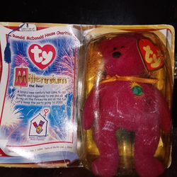 ty Millennium "the bear" Ronald McDonald House Charities Vintage (teenie BEANIE BABIES 2000) 