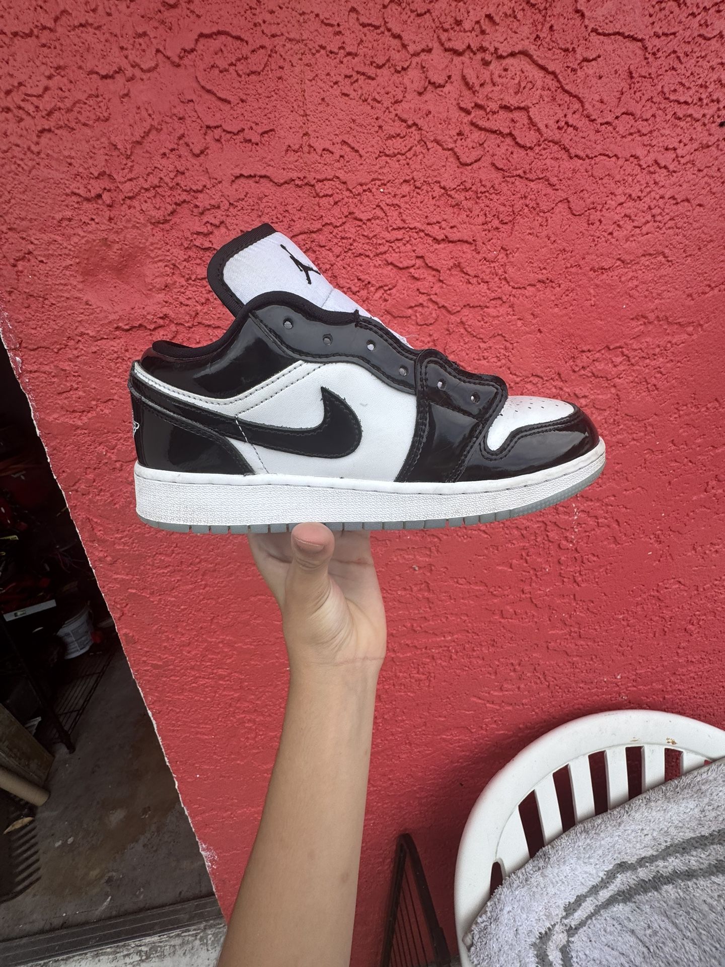 Black & White Air Jordan’s