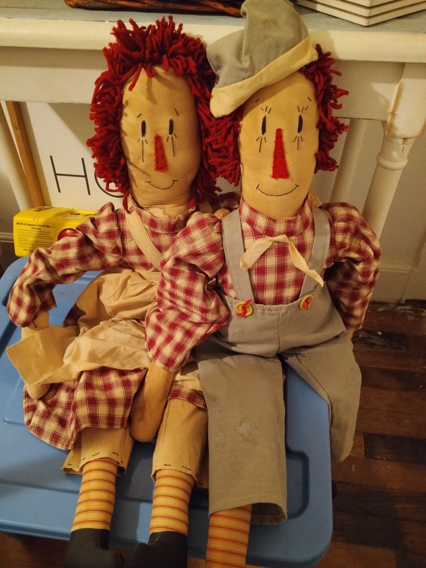 Raggedy Ann And Andy Doll