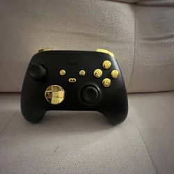 ✨ Custom Xbox Wireless Controller (ModdedZone) – Gold Buttons!