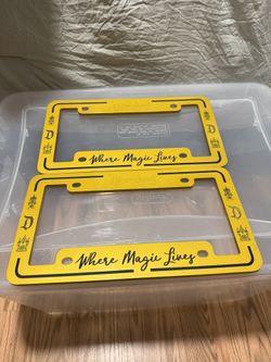 Disney License Plate Frame
