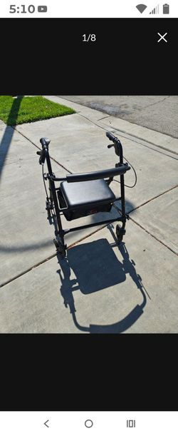 Nova With Seat And Storage Adjustable Walker 65 Like New No Rips See Pictures For Details Specs