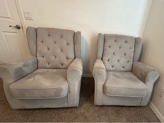 Light gray rocker/gluder
