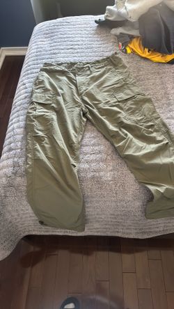 American eagle pants sand green