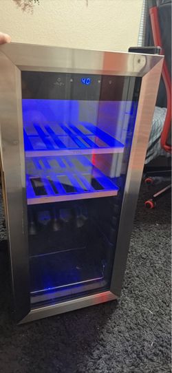 TCL wine cooler mini fridge