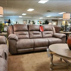 Fossil Stoneland Reclining Sofa ✨✨ Brand New 💯 Color Options👍